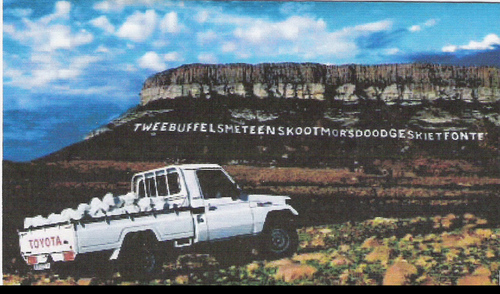 How Tweebuffelsmeteenskootmorsdoodgeskietfontein Got its Name