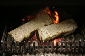 Portfolio''s Recycled Paper Bricks Keep our Homefires Burning