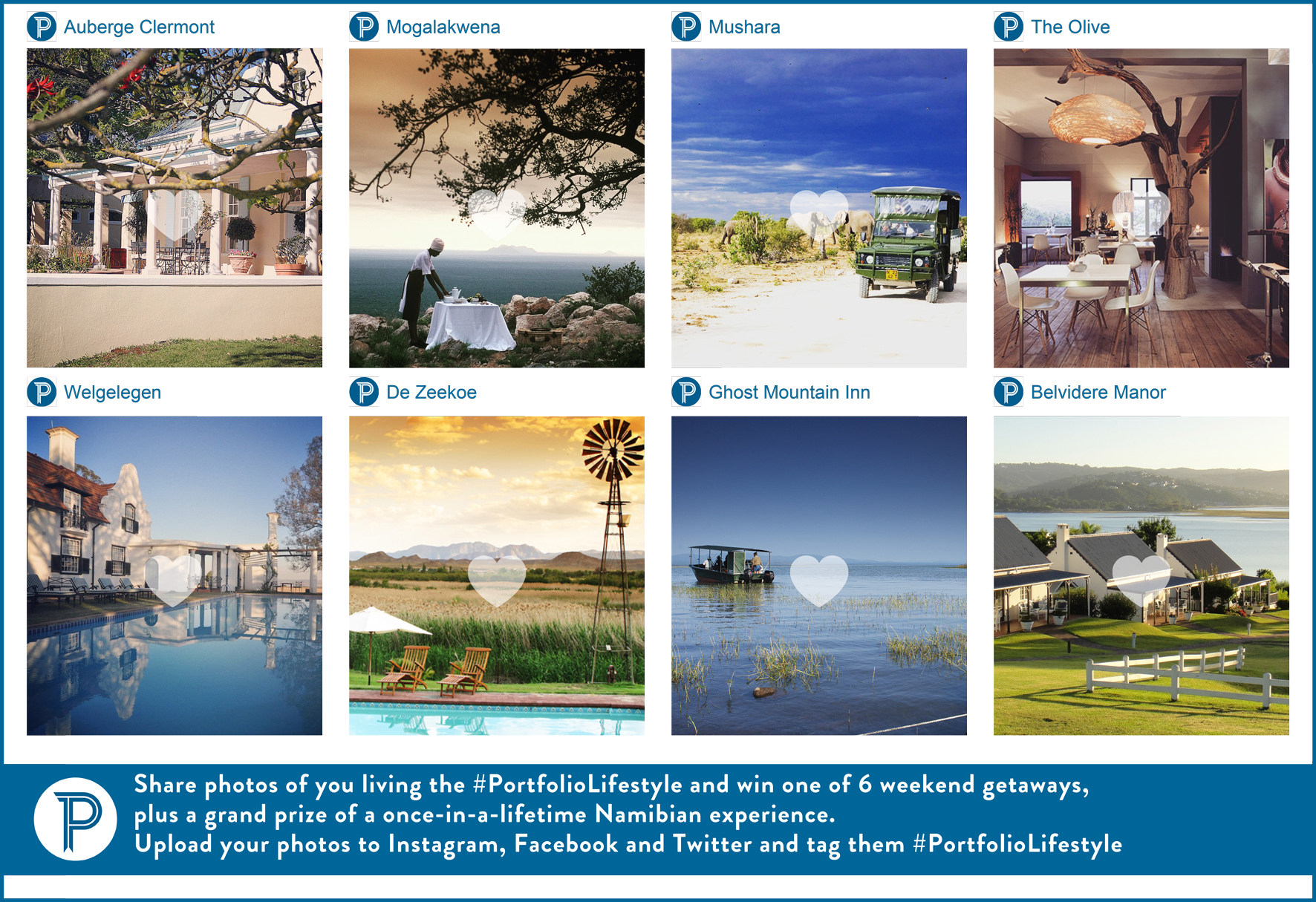 Show us how you live the #PortfolioLifestyle and win