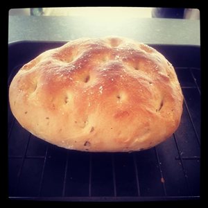Tasty Tuesday - Italian flat bread with rosemary
