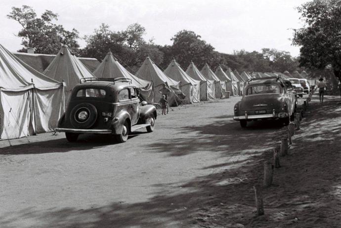 LETABA TENTS ERECTED DURING WINTER – JULY 1954 © SANparks archives